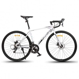 LIYONG Rennräder LIYONG Super Bike! berquere die Berge! 16 Speed Rennrad, Leichtes Aluminium-Rennrad, lscheibenbremssystem, Mnner Pendler Stadt Fahrrad -SD005 (Color : White)