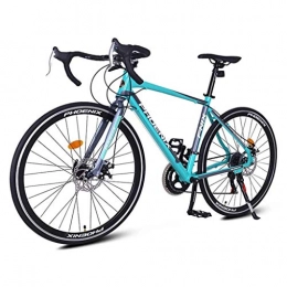 LIYONG Fahrräder LIYONG Super Bike! berquere die Berge! Adult Rennrad, Leichtes Aluminium-Fahrrad, Stadt-Pendler-Fahrrad mit Doppelscheibenbremse, 700 * 23C Rder -SD009 (Color : Blue)