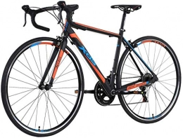 LIYONG Fahrräder LIYONG Super Bike! berquere die Berge!Faltbares Mountainbike14-Gang-Getriebe Fahrrad Rennrad Aluminiumrahmen Rennrad mit hydraulischer Scheibenbremse Herrenfahrrad blau-Orange-SD010