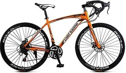 lqgpsx  lqgpsx Rennrad, Vollfederung Road 700C Wheel Bike, 21-Gang-Scheibenbremsen, Rennrad für Männer und Frauen(Farbe:D)