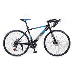 M-YN Rennräder M-YN 700c Rennrad-stahlrahmen-bremssattelbremse 24 Geschwindigkeitszahnräder Für Erwachsene Straße Fahrrad(Color:Blau)