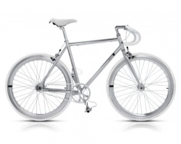 MBM Metall Fixed Fahrrad mit Feder oder Locker, aus Aluminium, in zwei Größen