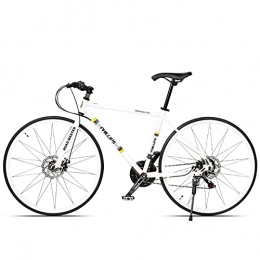 MIAOYO Leicht Road Racing Bike,700C Hoch-kohlenstoffstahl Rennrad,City Rad Mit Variable Speed Groupset(Doppelscheibenbremse),G