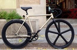 Mowheel Rennräder MOWHEEL Fahrrad Monomarcha Fixie / Single Speed Raw T-54 cm