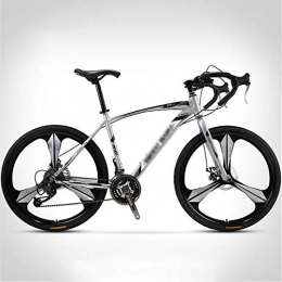 N\A Rennräder  ZGGYA Erwachsene Hybrid Fahrrad, Herren Fahrrad 27-Gang-Fahrrad, Doppelscheibenbremse, hoher Kohlenstoffstahlrahmen, 26-Zoll-Rennrad-Bike-Bike-Bycicles Hybrid