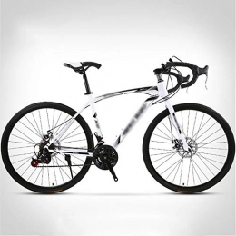 N\A Fahrräder  ZGGYA Straßenräder, 24-Gang-Fahrräder, Dual-Scheibenbremsen, Rahmen mit hoher Kohlenstoffstahl, Bycics Hybrid, 26-Zoll-Road-Bikes E-Bikes für Männer-Berg
