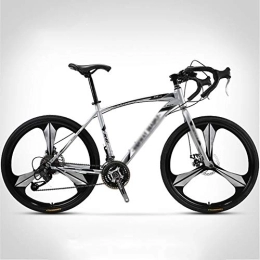 N\A Rennräder NA ZGGYA Erwachsene Hybrid Fahrrad, Herren Fahrrad 27-Gang-Fahrrad, Doppelscheibenbremse, hoher Kohlenstoffstahlrahmen, 26-Zoll-Rennrad-Bike-Bike-Bycicles Hybrid