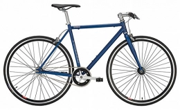 RennMaxe Fahrräder Nostalgie Rennrad Fixie Forelle BLAU 28 / 53 1-Gang blau / schwarz
