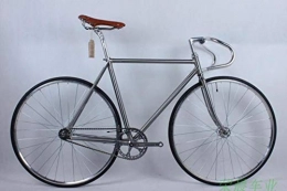NTR Rennräder NTR Fahrrad mit festem Gang Chrom-Molybdän Stahl Vintage Fahrradrahmen Fahrrad   Single Speed ​​Bike, Splitter, 60 cm