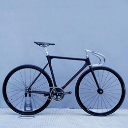 NTR Fahrräder NTR Revolution Vorwärts geneigter Rahmen Single Speed   Bicycle 700C Rennräder mit V-Bremsen, schwarz, 53 cm (160 cm - 183 cm)