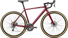 Orbea Rennräder ORBEA Vector Drop Gravel Bike (28" Herren Diamant L / 56cm, Metallic Dark Red (Gloss))