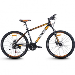 POTHUNTER Fahrräder POTHUNTER XDS Rennrad XR-300 Kohlefaser Mountainbike Mountainbike Unisex Variable Geschwindigkeit Fahrrad, Black-orange15.5inches-Diameterofthewheel26inches