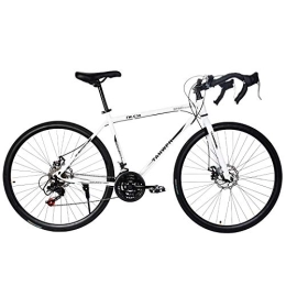 AGrAdi Fahrräder Rennrad für Erwachsene, Mountainbikes, Rennrad für Männer und Frauen, vollgefedertes Aluminium-Rennrad, 21 Gänge, Scheibenbremsen, 700c – City-Pendlerfahrrad, Rennrad, Outroad-Fahrrad – Outdoor-R