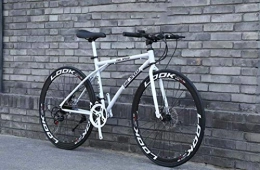 FREIHE Rennräder Rennräder für Männer und Frauen, 26-Zoll-24-Gang-Fahrräder, nur für Erwachsene, Rahmen aus Stahl mit hohem Kohlenstoffgehalt, Rennradrennen, Doppelscheibenbremsräder mit Rädern