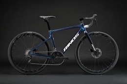 Rinos Fahrräder Rinos Carbon Road Bike Odin1.0 Shimano R3000 (Blau, 53)