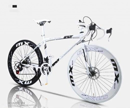 ZTYD Fahrräder Straen-Fahrrad, 24-Gang 26 Zoll Bikes, Doppelscheibenbremse, High Carbon Stahlrahmen, Straenfahrradrennen, Mnner und Frauen Erwachsener, Z