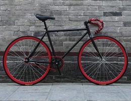 WCY Rennräder Straßen-Fahrrad, 26-Zoll-Bikes, Reverse-Bremsanlage, High Carbon Stahlrahmen, Straßenfahrradrennen, Männer und Frauen Erwachsener 5-25 (Farbe: D) yqaae (Color : Z)