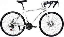SYCY Fahrräder SYCY 21-Gang-Leichtmetall-Rennrad aus Aluminium - 700c-Räder Mountainbike Begasso Simanos Aluminiumrahmen-Scheibenbremsen mit Vollfederung-B.
