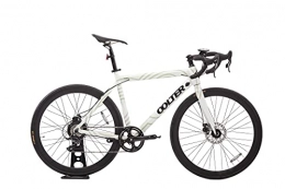 Generic Rennräder Torm S elektrisches Rennrad für Herren 28'' - Elektrisches Fahrrad für Erwachsene. 9 Gänge, 36V 7Ah Akku. (M, White Art)