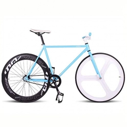 VHJ Fahrräder VHJ Magnesium Alloy Wheel 3 Speichen Fixie Fahrrad, Fahrrad mit festem Gang Rennrad, Multi, 52 cm (175 cm - 180 cm)