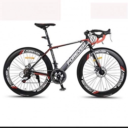 WYN Rennräder WYN Aluminiumlegierung Rennrad 14-Gang für Erwachsene, schwarz rot 700c