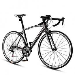 Xiaoyue Rennräder Xiaoyue 16 Speed ​​Rennrad, Männer Frauen-Straßen-Fahrrad, Aluminiumrahmen Ultra-Light Fahrrad, 700 * 25C ​​Räder, ideal for unterwegs oder Dirt Trail Touring, grau, Advanced lalay