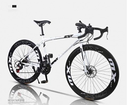 JIAWYJ Fahrräder YANGHAO-Mountainbike für Erwachsene- Rennrad, 24-Gang-26-Zoll-Fahrräder, doppelte Scheibenbremse, hoher Kohlenstoffstahlrahmen, Rennradrennen, Männer und Frauen Erwachsene DGZZXCSD-1 ( Color : Y )