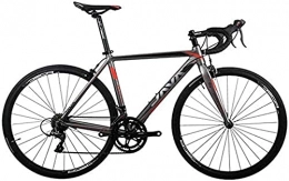 JIAWYJ Fahrräder YANGHAO-Mountainbike für Erwachsene- Rennrad, Aluminiumlegierung Rennrad, Rennrad, City Bike Pendeln, einfach zu bedienen, komfortabel und langlebig (Farbe: rot, Größe: 18 Geschwindigkeit) DGZZXCSD-1