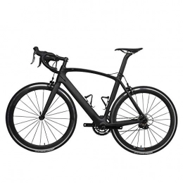 YDZ Fahrräder YDZ   Carbon Frame Rennrad 700C Leichtmetallrad Drahtreifen Gabel Sattelstütze   Fahrräder, 440 ud matt, 49 cm (170 cm - 175 cm)