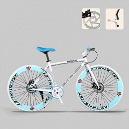 ZTYD Rennräder ZTYD Straen-Fahrrad, 26-Zoll-Bikes, Doppelscheibenbremse, High Carbon Stahlrahmen, Straenfahrradrennen, Mnner und Frauen Erwachsener, D