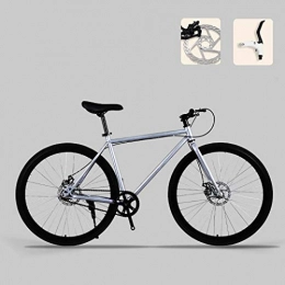 ZTYD Rennräder ZTYD Straen-Fahrrad, 26-Zoll-Bikes, Doppelscheibenbremse, High Carbon Stahlrahmen, Straenfahrradrennen, Mnner und Frauen Erwachsener, E