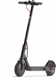 Desiretech Electric Scooter 250W E-Scooter – Electric Scooter with Powerful Motor & Long-Life Battery | Foldable & Lightweight Segway Design | Digital Display Accessory & Phone App | Strong LED Headlight for Night Use (BLACK)