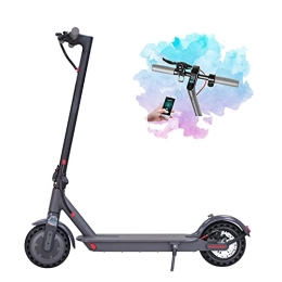 LuvTour Scooter 350W Electric E-Scooter LED Display with APP Contorl , Lightweight and Foldable Scooter for Adults & Teenagers - 10.4 Ah Li-ion Battery-Maximum 28km / 17.39mile Range, Maximum load 125KG / 275lb