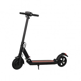 Nywaba Electric Scooter 350W Electric E-Scooter, Powerful Long-Life Scooter Battery & Motor, Foldable Lightweight Nywaba with PU + PC for Adults and Teenagers, NO-NOISE STEEL FELX BRAKES (Black)