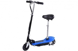 4MOVE Electric Mini Scooter 12v 120w Max Speed up to 15km/h with seat for Teens Blue