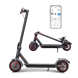 LOFIR Electric Scooter 8.5" Aluminum Alloy Folding Electric Scooter Connectivity App Legal for Road Including Lock Function Load, 30Km Autonomy, Battery 387Wh, Maximum Load 120kg