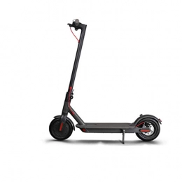 AUEDC Scooter 8.5 Inch Electric Scooter Adult Two-Wheel Folding Electric Scooter 350W Motor 6AH High-Performance Battery Suitable for Adults and Teenagers, Black