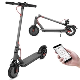  Scooter Adult Electric Scooter - 25Km / H Speed, Foldable Fast Commuter Scooter 350W Power Motor Lightweight Aluminum Alloy Scooter Powerful Headlight LED Display (4Ah)