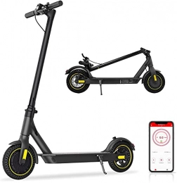 SJYY Electric Scooter Adult Electric Scooter, Folding Scooter 350W Tire, Superspeed as high as 25km / h, 3 Speed Level(10 / 20 / 25), APP Portable Quick Control, with LCD Screen Electric Scooter