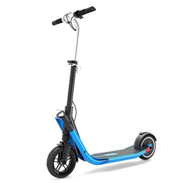 MMJC Scooter Adult Folding Electric Scooter, Mini Electric Balance Car Up To 25Km / H Multi-Function Portable Comfort Shock-Absorbing Electric Scooter, 20Km Unisex