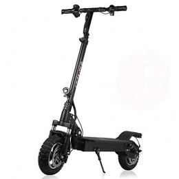 Jeefull Power Scooter Adult folding off-road electric scooter, 500W electric scooter, maximum speed 48km / h battery 15Ah, 10-inch off-road tires, smart LCD display, dual brakes