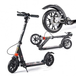 FNN-Scooter Scooter Adult Scooter, Big Wheel Kick Scooter, Youth Adult Scooter With Double Brake Double Suspension, Stylish Folding Commuter Scooter, Load 100KG (non-electric)