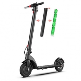 HJRD Electric Scooter Adult Scooter Electric Scooter, Scooter Motor 250W Foldable and Adjustable Height Speed up to 32km / h Long Range Battery Lightweight Kick Scooters
