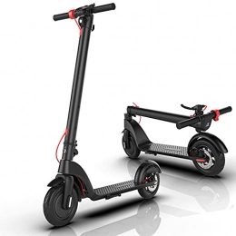 AODOW Electric Scooter Adult, with Detachable Lithium Battery Dual Density Tires, 350W Motor, Max Speed 25 km/h, Folding E-Scooter