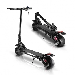 Aodow Scooter AODOW Electric Scooter for Adults, with10" Solid Tires, Powerful 500W Motor, Foldable E-Scooter More Cool and More Stable