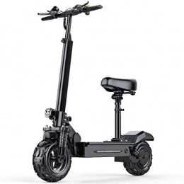 AOLI Scooter AOLI Folding Electric Scooter, Adults Scooter 48V 500W Brushless Motor Cruise Control Function with Seat Front and Rear Double Brakes City Commute Maximum Distance 150Km
