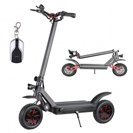 AORISSE Scooter AORISSE Electric Scooter, 1000W Aluminum Alloy Off-Road Single-Drive Electric Scooter Foldable, 10-Inch Tire Off-Road Scooter with LCD Display, Top Speed 45Km / H, Single drive 52V10.4Ah