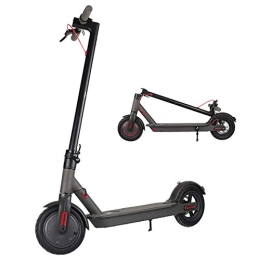 AORISSE Scooter AORISSE Electric Scooter, 250W 25 Km / H Maximum Speed Foldable Electric Scooter Suitable for Adults / Teens, with APP Folding City Commuter Scooter with LED Light And LCD Display, Black, 6.SHA