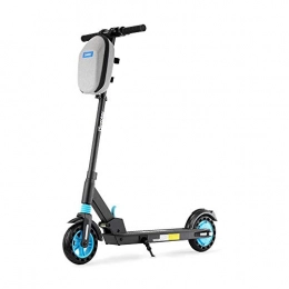MICROGO Electric Scooter AOVO X8 Pro Foldable Electric Scooter Speed 15.5mph, 3 Gear Speed 350W Motor 6Ah High-Performance Battery 8-inch Solid Tires, Adjustable Height for Kids and Teenagers