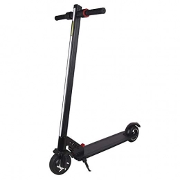 AQAWAS Scooter AQAWAS Commuter Scooter for Adults, 6 inches Electric Scooter Wheel Bearings 20km / h Aluminium Alloy Motorized Scooter, Foldable, For Adults and Teens, Black